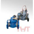 cf8m electric solenoid flanged water control valve